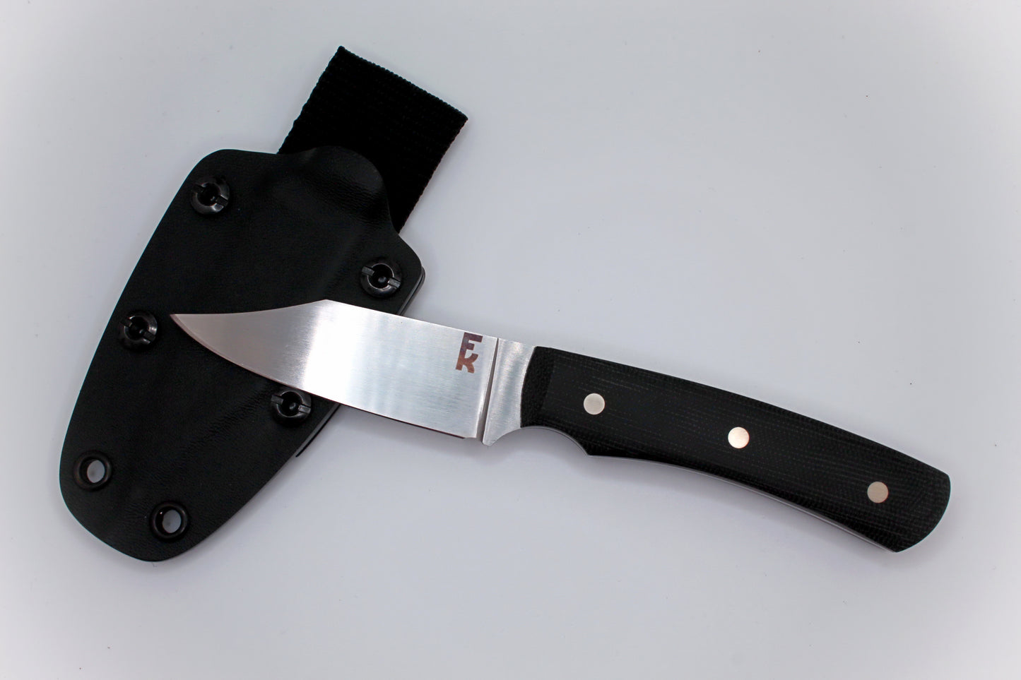 Urban - Black Micarta, Nickel Silver Pins, 440C Stainless